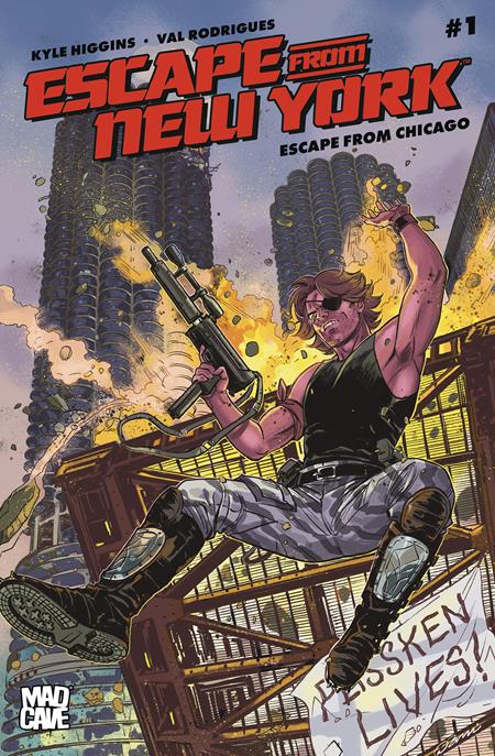 ESCAPE FROM NEW YORK ESCAPE FROM CHICAGO #1 CVR B DANICA BRINE VAR ISBN: 60196140545501021 - FOC DATE: 8/30/26  - Release Date: 9/23/26