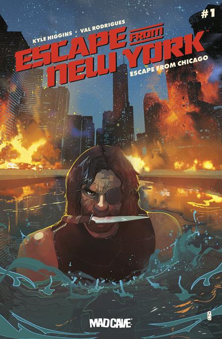 ESCAPE FROM NEW YORK ESCAPE FROM CHICAGO #1 CVR D CHRISTIAN WARD VAR ISBN: 60196140545501041 - FOC DATE: 8/30/26  - Release Date: 9/23/26
