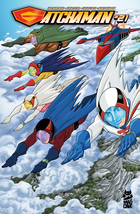 GATCHAMAN #21 CVR A CHRIS BATISTA SABRINA CINTRON ISBN: 60194704601602111 - FOC DATE: 9/6/26  - Release Date: 9/30/26