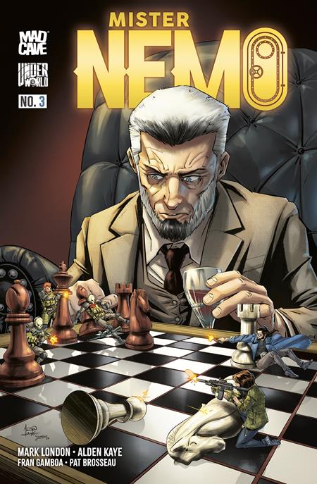 MISTER NEMO #3 CVR B  ALDEN KAYE VAR ISBN: 60196140542403021 - FOC DATE: 9/6/26  - Release Date: 9/30/26