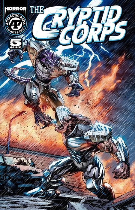 CRYPTID CORPS #5 (OF 6) CVR A MAX BERTOLINI ISBN: 61072103045500511 - FOC DATE: 8/2/26  - Release Date: 9/2/26