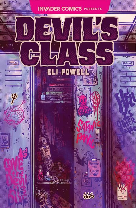 INVADER COMICS PRESENTS DEVILS CLASS #1 (ONE SHOT) CVR B MIKE NELSEN VAR ISBN: 78503495779600121 - FOC DATE: 7/26/26  - Release Date: 9/23/26