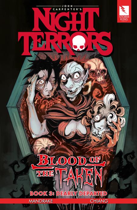 JOHN CARPENTERS NIGHT TERRORS BLOOD OF THE TAKEN TP VOL 03 DEARLY DEPARTED (MR) ISBN: 979899281167452499 - FOC DATE: 8/2/26  - Release Date: 9/2/26