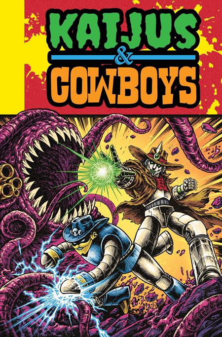 KAIJUS & COWBOYS #2 (OF 12) CVR B FERXPAIN EC HOMAGE VAR ISBN: 05149753144700221 - FOC DATE: 8/2/26  - Release Date: 9/16/26