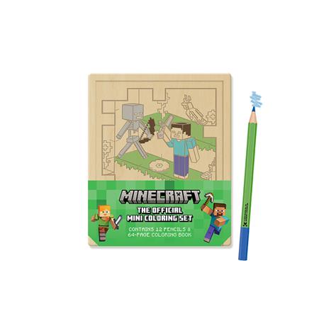 MINECRAFT TP THE OFFICIAL MINI COLORING SET ISBN: 979833740444851699 - FOC DATE: 8/2/26  - Release Date: 9/9/26