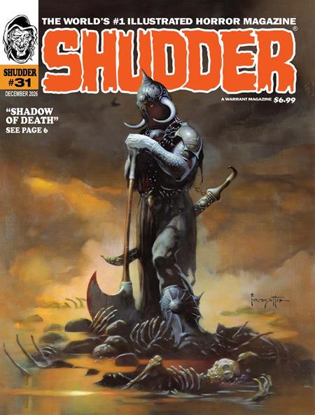 SHUDDER MAGAZINE #31 ISBN: 72527474301803111 - FOC DATE: 8/2/26  - Release Date: 9/30/26