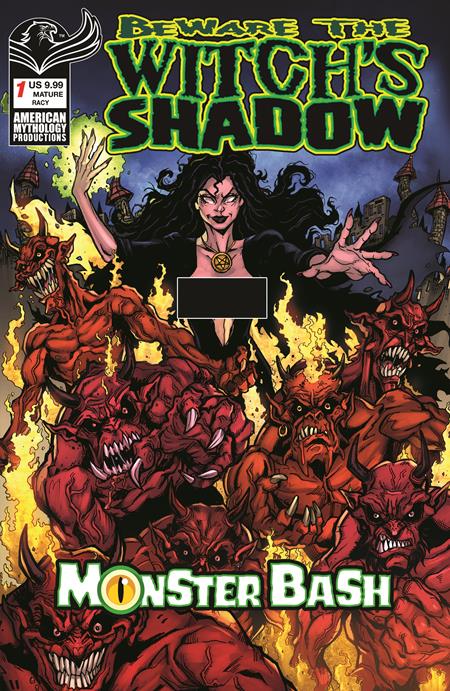 BEWARE THE WITCHS SHADOW MONSTER BASH #1 CVR C PUIS CALZADA RACY VAR (MR) ISBN: 78200334605600131 - FOC DATE: 9/6/26  - Release Date: 9/30/26