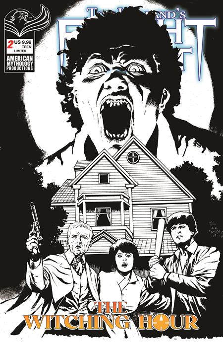 FRIGHT NIGHT WITCHING HOUR #2 (OF 2) CVR E ROY ALLAN MARTINEZ LTD B&W VAR ISBN: 78200334597400251 - FOC DATE: 9/6/26  - Release Date: 9/30/26