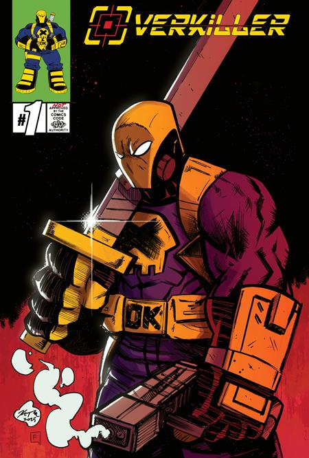 OVERKILLER #1 ISBN: 979899403210751000 - FOC DATE: 8/23/26  - Release Date: 9/23/26