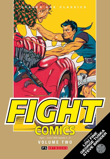 GOLDEN AGE CLASSICS FIGHT COMICS HC VOL 02 ISBN: 978178636764854699 - FOC DATE: 7/26/26  - Release Date: 9/9/26