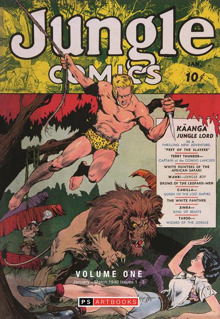 GOLDEN AGE CLASSICS JUNGLE COMICS HC VOL 01 ISBN: 978180394170755299 - FOC DATE: 7/26/26  - Release Date: 9/9/26