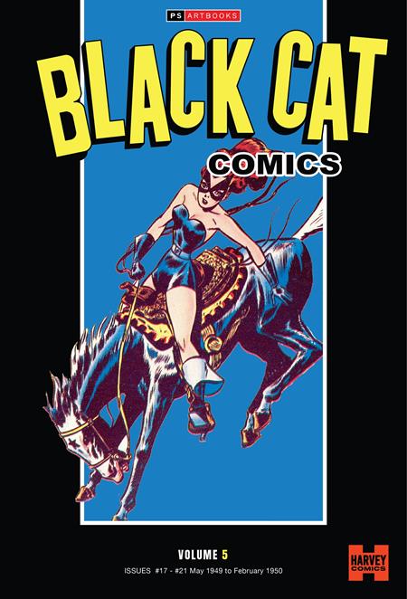 PS ARTBOOKS BLACK CAT COMICS HC VOL 05 ISBN: 978183666414755299 - FOC DATE: 7/26/26  - Release Date: 9/9/26