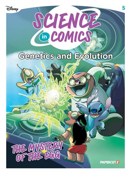 DISNEY SCIENCE IN COMICS HC GENETICS AND EVOLUTION ISBN: 978154583373552999 - FOC DATE: 8/23/26  - Release Date: 9/16/26