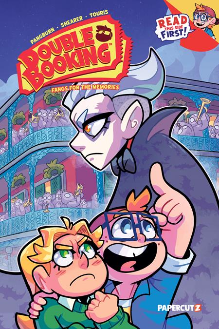 DOUBLE BOOKING TP VOL 03 FANGS FOR THE MEMORIES ISBN: 978154583387251499 - FOC DATE: 9/6/26  - Release Date: 9/30/26