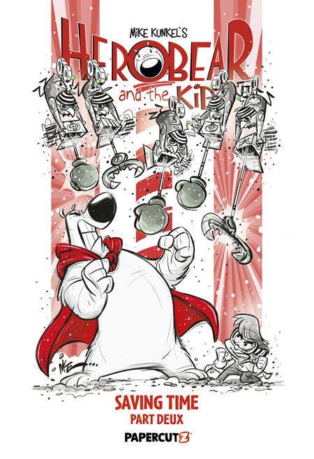 HEROBEAR AND THE KID TP VOL 03 SAVING TIME PART DEUX ISBN: 978154583377351999 - FOC DATE: 8/23/26  - Release Date: 9/16/26