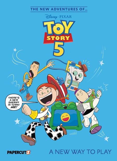 NEW ADVENTURES OF TOY STORY 5 HC VOL 01 A NEW WAY TO PLAY ISBN: 978154583631651499 - FOC DATE: 9/6/26  - Release Date: 9/30/26
