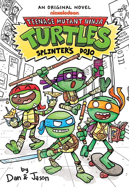 TEENAGE MUTANT NINJA TURTLE ILLUSTRATED NOVEL VOL 01 SPLINTERS DOJO ISBN: 978154619561051299 - FOC DATE: 7/26/26  - Release Date: 9/2/26
