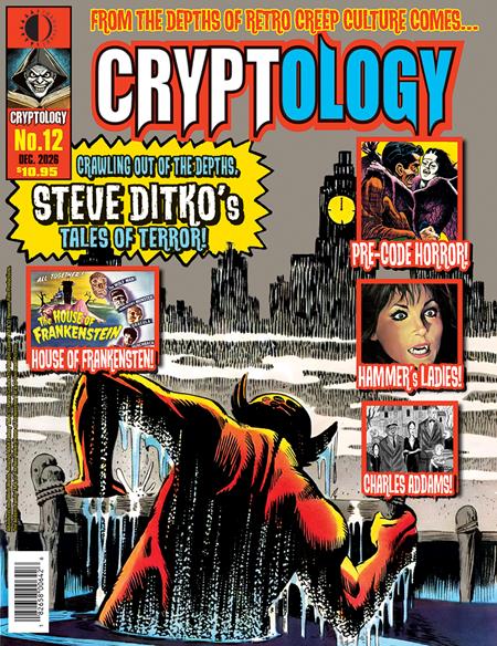 CRYPTOLOGY #12 ISBN: 182658006426 - FOC DATE: 7/26/26  - Release Date: 11/11/26