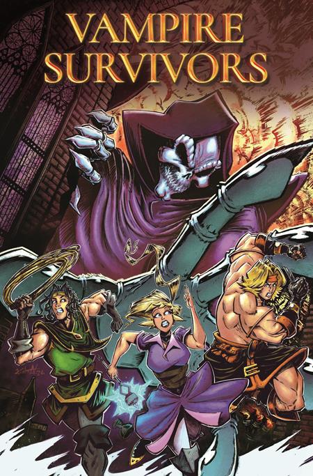 VAMPIRE SURVIVORS #1 (OF 4) CVR A JIMMY KUCAJ ISBN: 65946033781400111 - FOC DATE: 8/16/26  - Release Date: 9/9/26