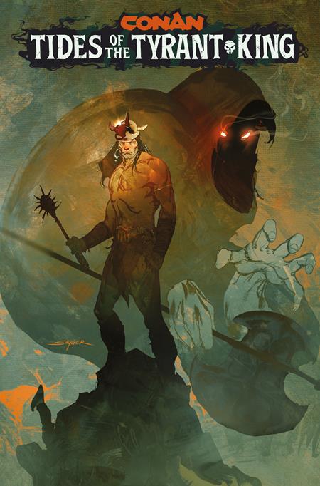 CONAN THE BARBARIAN TIDES OF THE TYRANT KING #1 (OF 4) CVR E STUART SAYGER VAR (MR) ISBN: 65946000603101051 - FOC DATE: 8/30/26  - Release Date: 9/23/26
