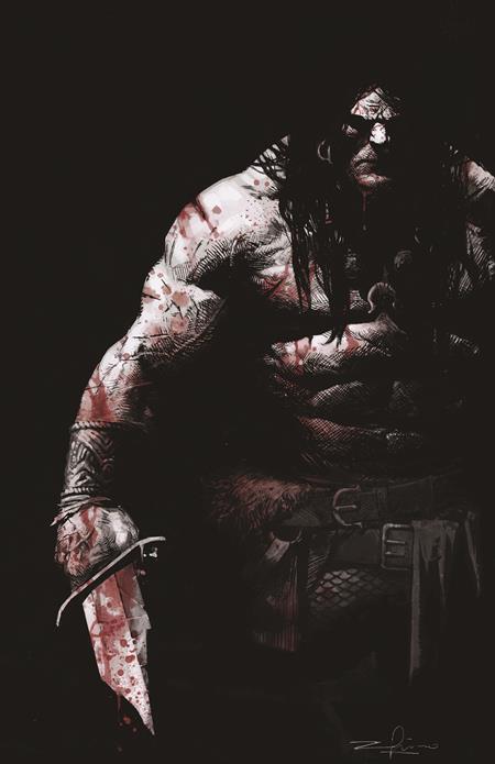 CONAN THE BARBARIAN #35 CVR E GERARDO ZAFFINO VIRGIN CARDSTOCK VAR (MR) ISBN: 79361173648103551 - FOC DATE: 9/6/26  - Release Date: 9/30/26
