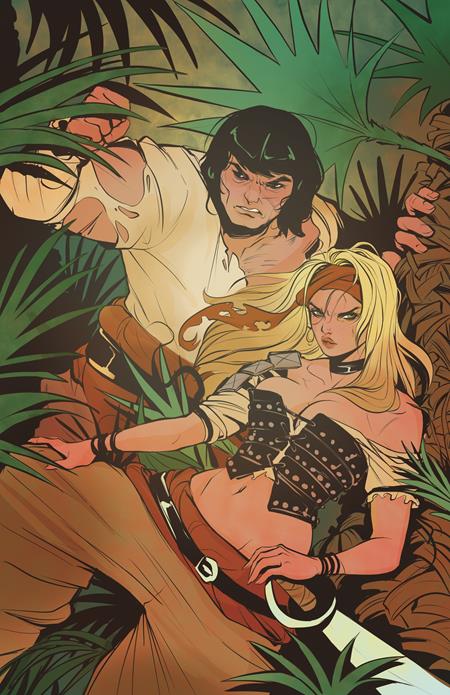 CONAN THE BARBARIAN #35 CVR G ASHLEIGH IZIENICKI VIRGIN CARDSTOCK VAR (MR) ISBN: 79361173648103571 - FOC DATE: 9/6/26  - Release Date: 9/30/26