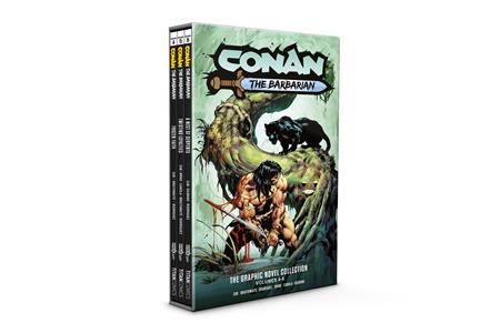 CONAN THE BARBARIAN HC VOL 04-06 SLIPCASE SET REGULAR EDITION ROBERTO DE LA TORRE (MR) ISBN: 978178774470754999 - FOC DATE: 10/25/26  - Release Date: 11/18/26
