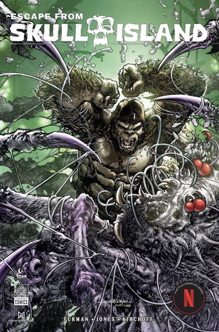 ESCAPE FROM SKULL ISLAND TP DIRECT MARKET EDITION HARVEY TOLIBAO CVR ISBN: 978180618408851799 - FOC DATE: 8/23/26  - Release Date: 9/16/26