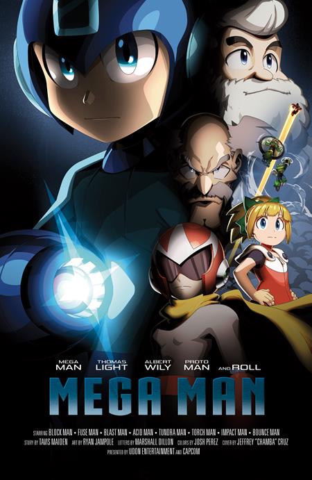 MEGA MAN GEAR MASTERS #1 (OF 5) CVR C JEFFREY CRUZ VAR ISBN: 85534800171000131 - FOC DATE: 8/9/26  - Release Date: 9/23/26