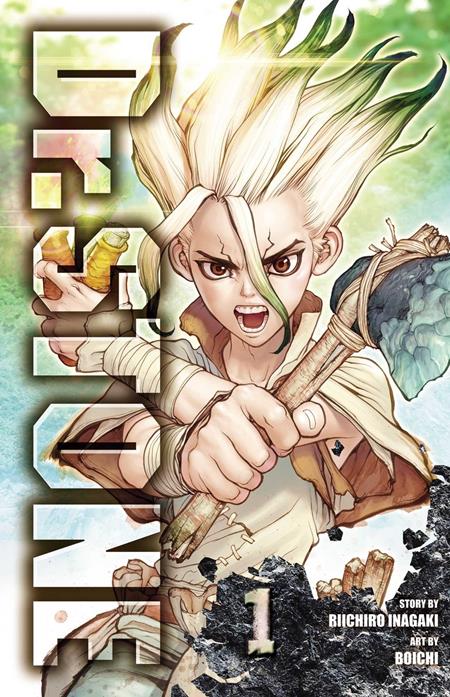 DR STONE TP VOL 01 ISBN: 978197470261951199 - FOC DATE: 8/2/26  - Release Date: 9/2/26