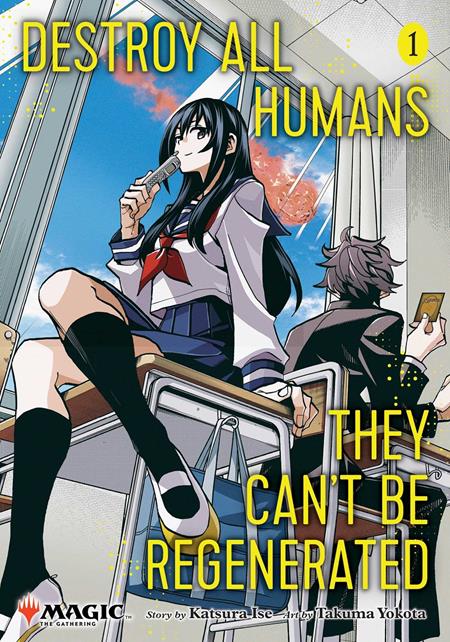 DESTROY ALL HUMANS THEY CANT BE REGENERATED A MAGIC THE GATHERING MANGA TP VOL 01 ISBN: 978197474721451499 - FOC DATE: 9/20/26  - Release Date: 10/21/26