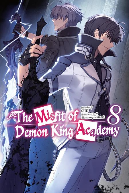 MISFIT OF DEMON KING ACADEMY LIGHT NOVEL VOL 08 ISBN: 978197539108951600 - FOC DATE: 8/2/26  - Release Date: 9/9/26
