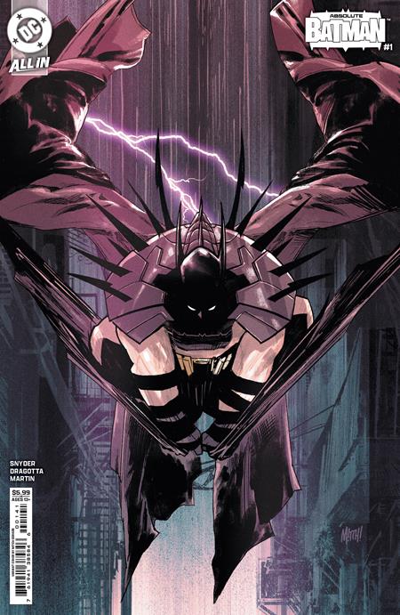 ABSOLUTE BATMAN #1 CVR D MITCH GERADS CARD STOCK VAR  - Release Date:  10/9/24