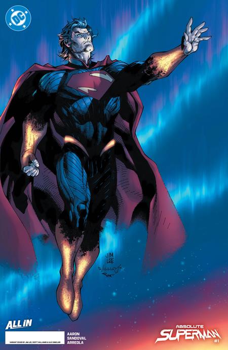ABSOLUTE SUPERMAN #1 CVR C JIM LEE CARD STOCK VAR  - Release Date:  11/6/24