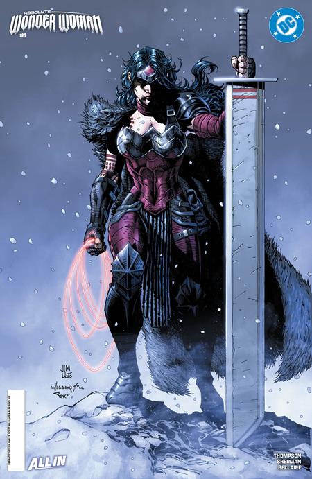 ABSOLUTE WONDER WOMAN #1 CVR C JIM LEE CARD STOCK VAR  - Release Date:  10/23/24