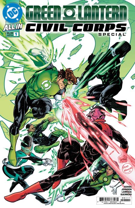 GREEN LANTERN CIVIL CORPS SPECIAL #1 (ONE SHOT) CVR A BRAD WALKER  - Release Date:  10/9/24