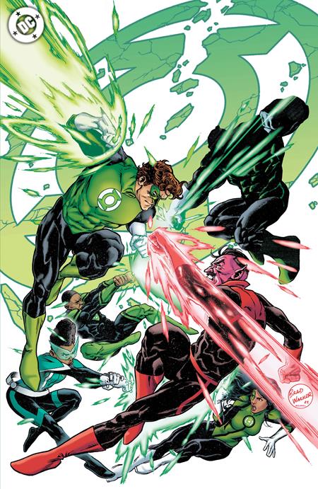 GREEN LANTERN CIVIL CORPS SPECIAL #1 (ONE SHOT) CVR D BRAD WALKER FOIL VAR  - Release Date:  10/9/24