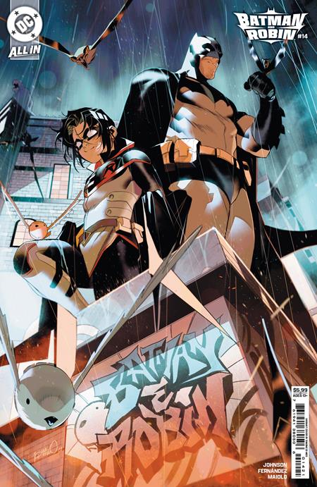 BATMAN AND ROBIN #14 CVR B SIMONE DI MEO CARD STOCK VAR  - Release Date:  10/9/24
