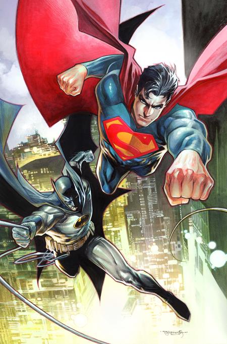 BATMAN SUPERMAN WORLDS FINEST #32 CVR B STEPHEN SEGOVIA CARD STOCK VAR  - Release Date:  10/16/24