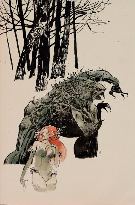 1:25 POISON IVY SWAMP THING FERAL TREES #1 (ONE SHOT) CVR D INC 1:25 ASHLEY WOOD CARD STOCK VAR  - Release Date:  10/30/24