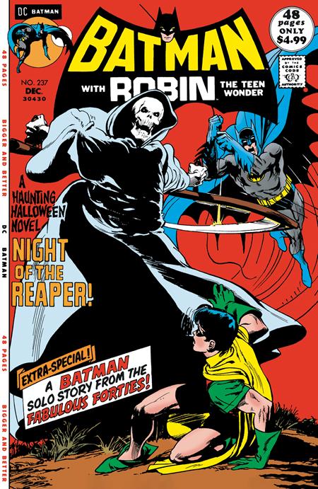 BATMAN #237 FACSIMILE EDITION CVR A NEAL ADAMS  - Release Date:  10/9/24
