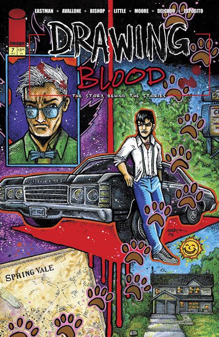DRAWING BLOOD #7 (OF 12) CVR A KEVIN EASTMAN  - Release Date:  10/30/24