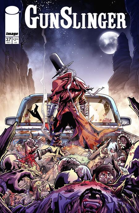 GUNSLINGER SPAWN #37 CVR B ZE CARLOS VAR  - Release Date:  11/6/24