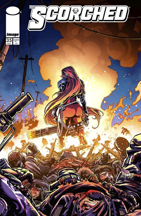 SPAWN SCORCHED #35 CVR B ZE CARLOS VAR  - Release Date:  11/6/24