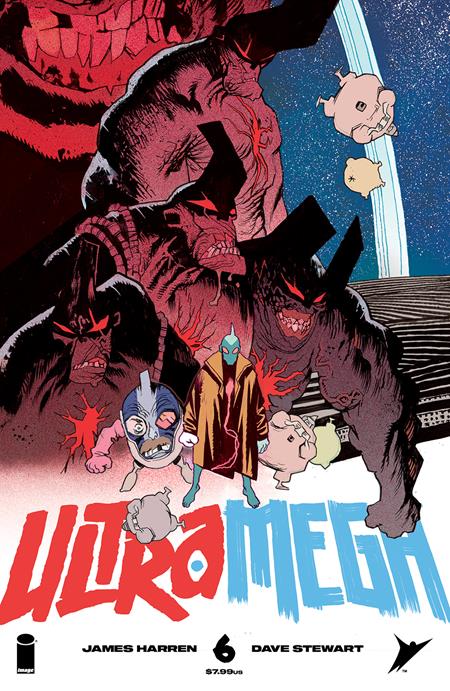 ULTRAMEGA BY JAMES HARREN #6 (OF 8) CVR A JAMES HARREN & DAVE STEWART (MR)  - Release Date:  10/16/24