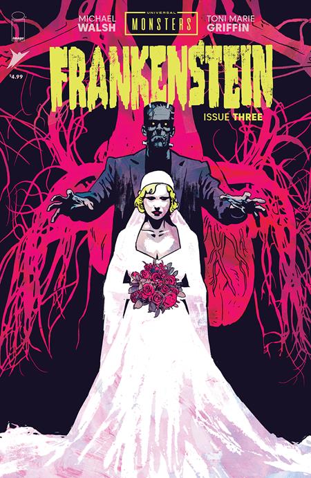 UNIVERSAL MONSTERS FRANKENSTEIN #3 (OF 4) CVR A MICHAEL WALSH  - Release Date:  10/23/24