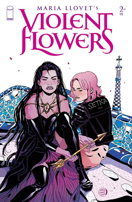 VIOLENT FLOWERS #2 (OF 4) CVR A MARIA LLOVET (MR)  - Release Date:  10/30/24