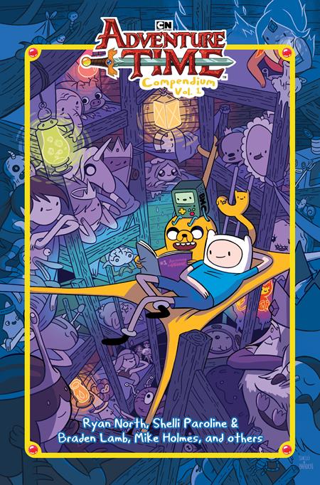 ADVENTURE TIME COMPENDIUM HC VOL 1 DIRECT MARKET EXCLUSIVE  - Release Date:  10/16/24