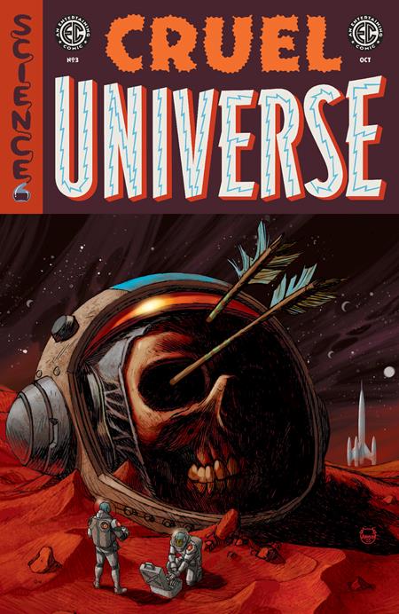 EC CRUEL UNIVERSE #3 (OF 5) CVR B DAVE JOHNSON VAR (MR)  - Release Date:  10/2/24