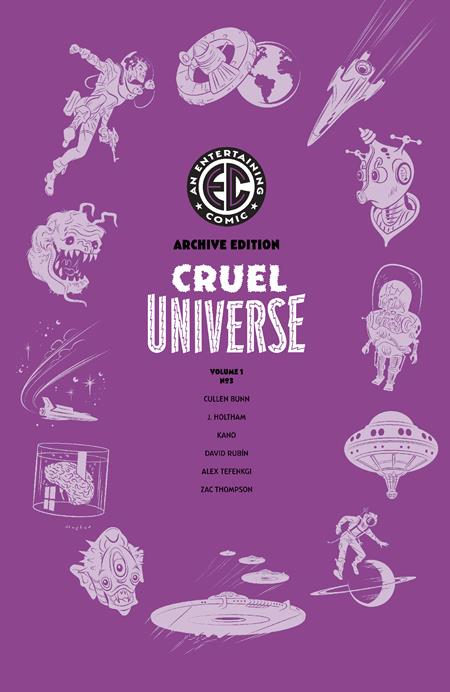 1:50 EC CRUEL UNIVERSE #3 (OF 5) CVR E INC 1:50 RIAN HUGHES ARCHIVE EDITION VAR (MR)  - Release Date:  10/2/24